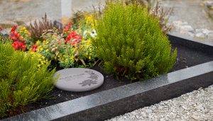 garden resting place