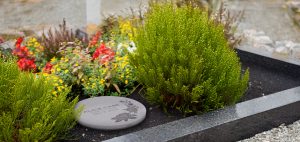 garden resting place