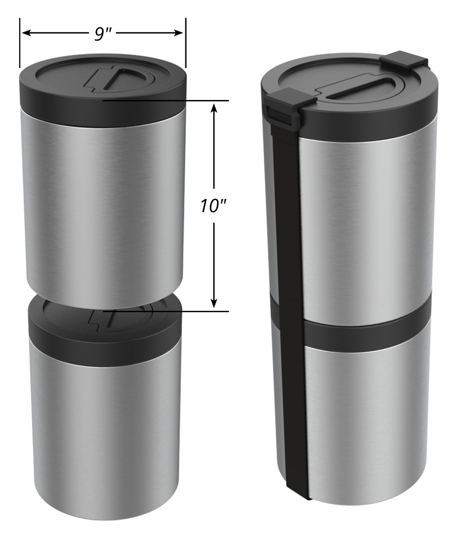 stackable canisters