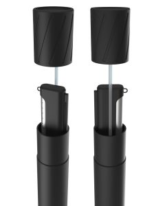 front and back of case