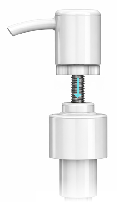 pump adjusted to max