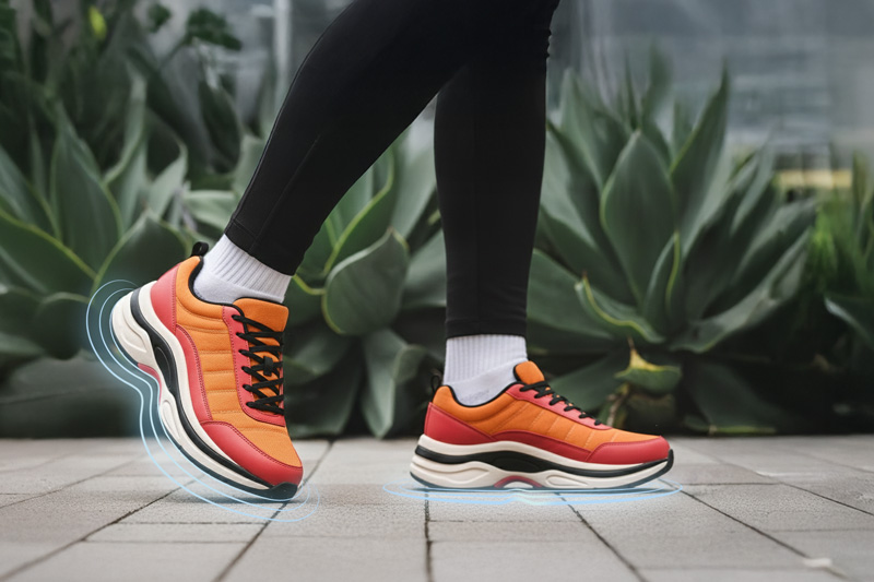 walking comfortably