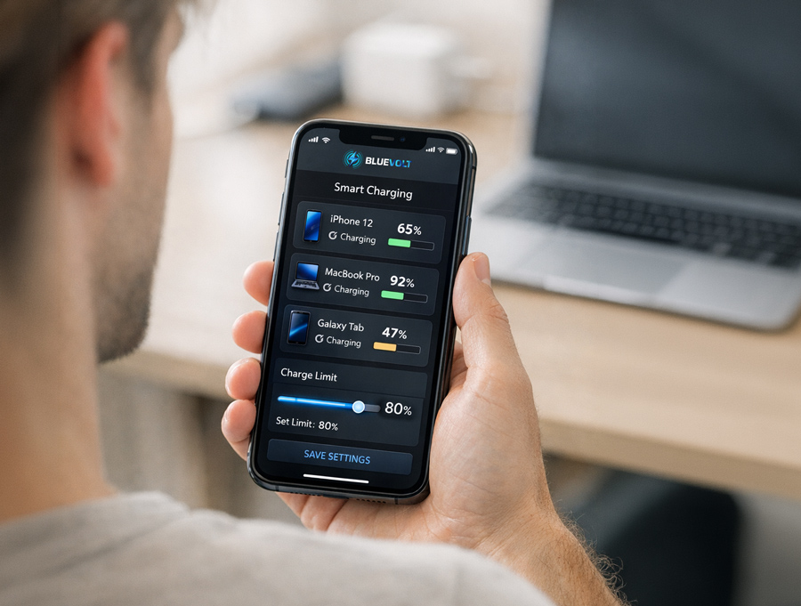 the app<br />
